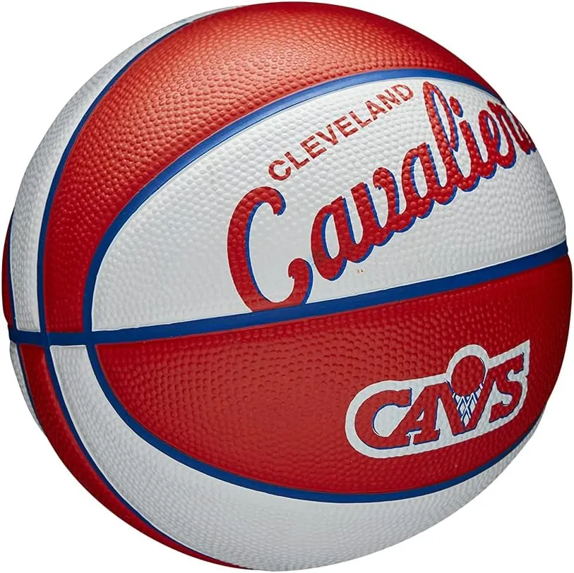 WILSON NBA Team Retro Mini Basketballs - Mini Size - 3"