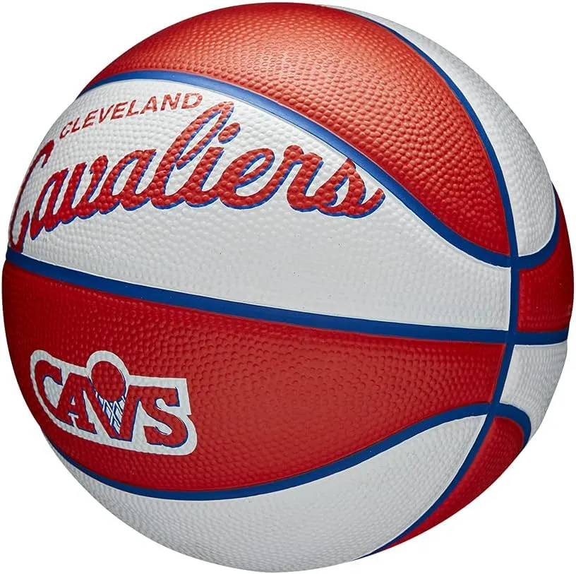WILSON NBA Team Retro Mini Basketballs - Mini Size - 3"