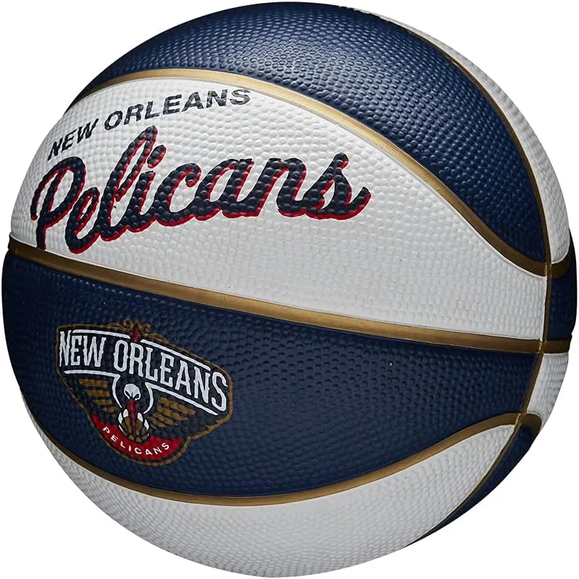 WILSON NBA Team Retro Mini Basketballs - Mini Size - 3"