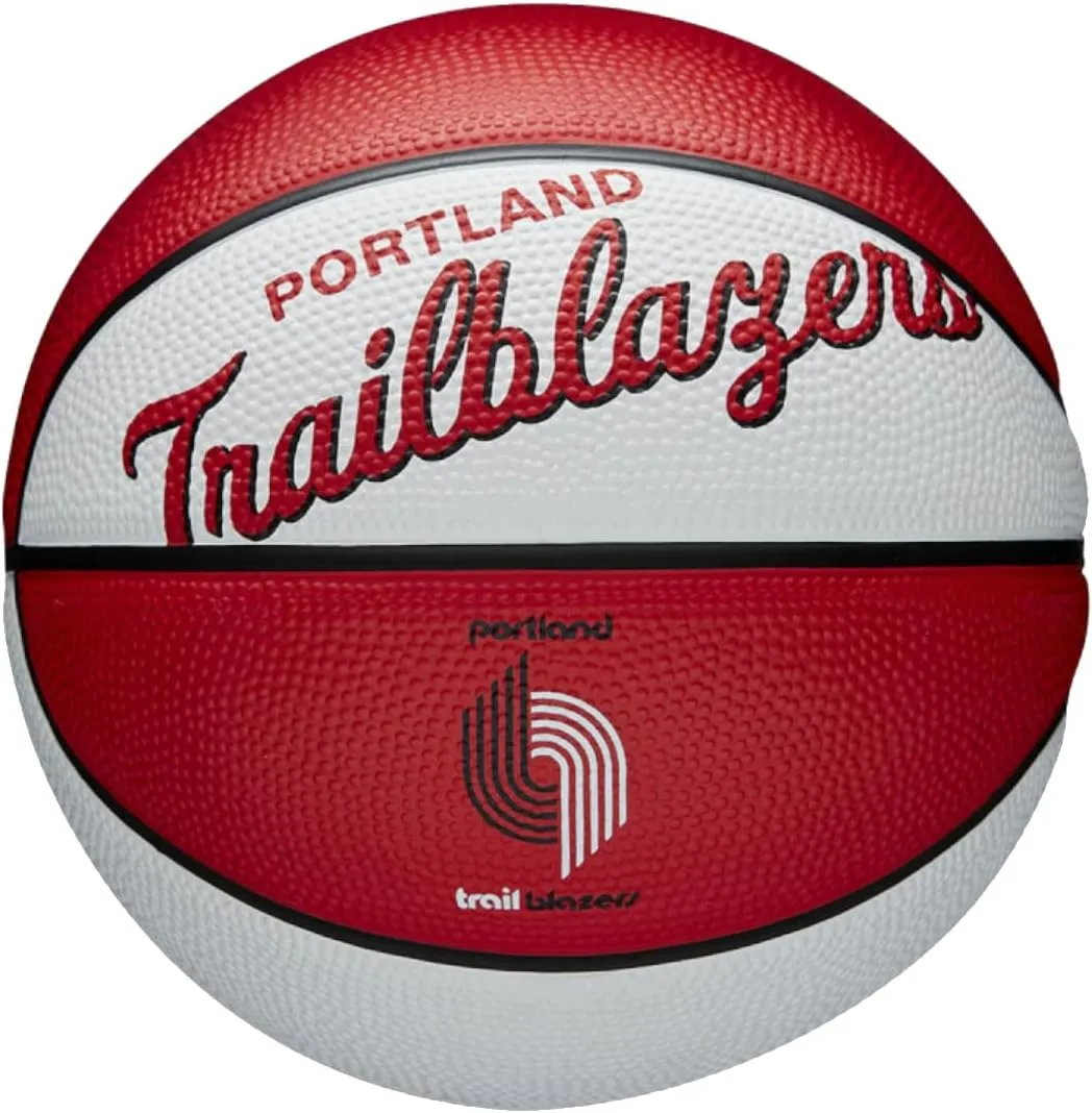 WILSON NBA Team Retro Mini Basketballs - Mini Size - 3"