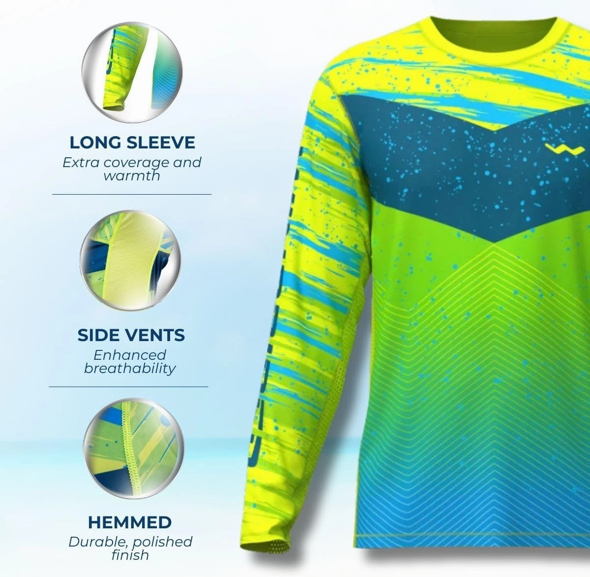 WindRider Kids Rash Guard - Girls and Boys Swim Shirt UPF 50  Sun Protection, Long Sleeve for Swimming, Fishing & Outdoor Fun