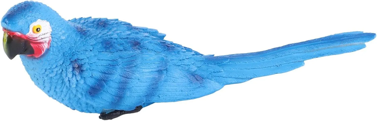Wisoqu Figure, Hand Painted Wall Simulation Vivid Model Innovative Toy for the Photography Accessory for Home Decoration (Blue)