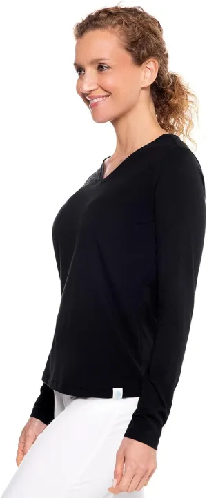 Women's Morada Everyday Long Sleeve V-Neck T-Shirt UPF 50 