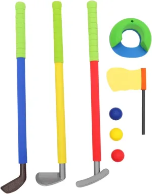 YARNOW 1Set Golf Club Set Clubs Balls Outdoor Parent Interactive Learning Game for Outdoor Play and Skill Development