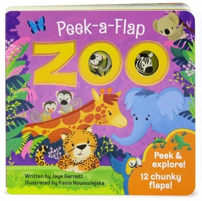 Zoo Peek-a-Flap Book